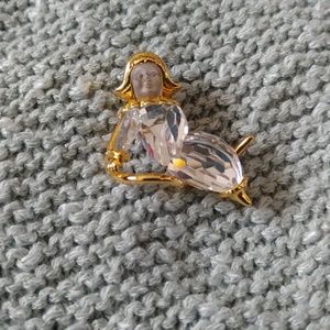 Swarovski Crystal Angel Pin
